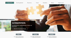 Desktop Screenshot of lexkonnex.de