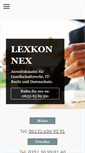 Mobile Screenshot of lexkonnex.de